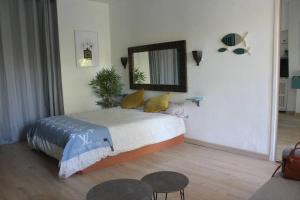 Cozy Boho Studio with Stunning Sea Views