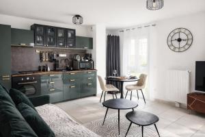 Appartement Cosy avec parking Proche aéroport et Bordeaux