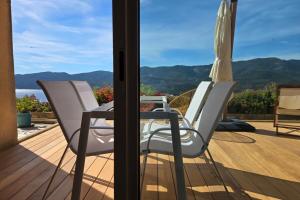 Bel Appartement climatisé vue imprenable sur la mer terrasse wifi
