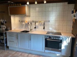 Cozy loghouse with sauna near a great sandy beach