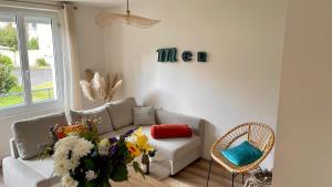 Grand appartement - Une chambre - Plages & Centre à pied