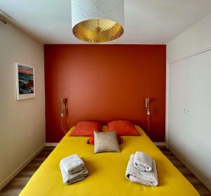Grand appartement - Une chambre - Plages & Centre à pied