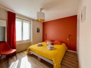 Grand appartement - Une chambre - Plages & Centre à pied