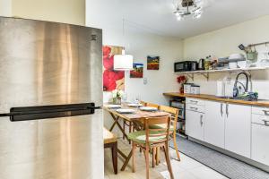 3 Mi to Downtown Portland Lush Flat with Fire Pit