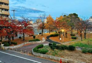 Sakura Retreat 2-近难波日本桥-全新一户建3层独立豪华别墅-提供免费停车位-阳台可烧烤-4卧2卫2浴-10人入住可-JR环状线芦原桥站步行3分钟