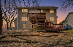 Charming Basement Stay with Workspace AC & Fire Pit