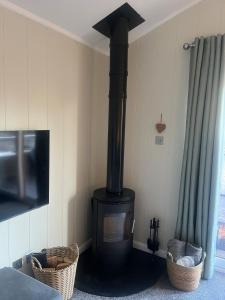 The Eden, Cosy 1 bed lodge with riverside views