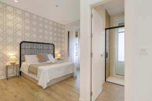 vistas a la catedral en la Gran Via