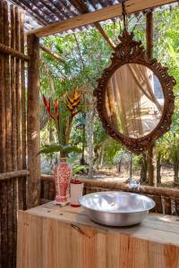 Suíte em Villa Pé na Areia com Design Exclusivo