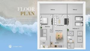 Spectacular Near Beach 2 BR Apartment