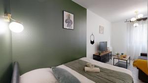 expat renting - Le Cocon Vert - Wifi - Near station