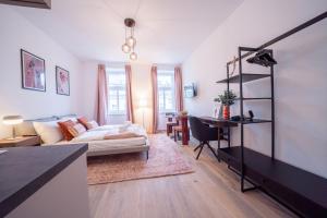 Designer Studios, 10min zum Stephansplatz, Smart TV, Küche
