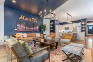 Bustling Broadway by Stay Local Nashville
