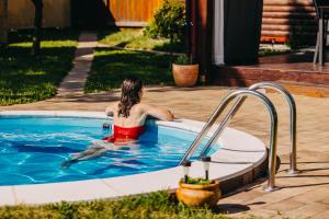 Holiday Home Arcadia with pool, hot tub and sauna