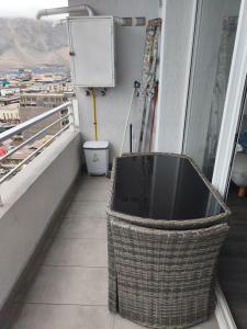 View of the Esmeralda Sea, central Perfect location