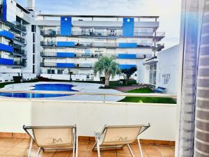 BLAUMARINA. Bajo con terraza y piscina cerca de la playa - ES-258-183