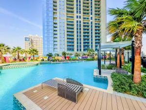 Vogue in the Heart of Business Bay Two Bedroom Apartment with Big Balcony, Access to all Amenities, Walkable to Metro Station