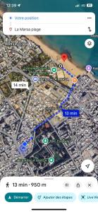 Havre de paix au centre de la marsa