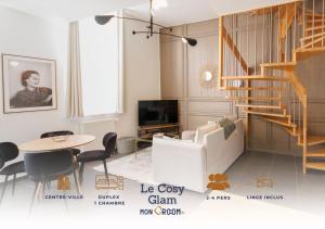 Le Cosy Glam - Duplex Centre-Ville secteur piéton * WiFi * Calme