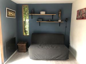 Studio en fond de jardin