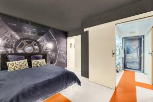 Navette & Planète - Espace - 2 appartements 100-100 insolite