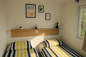 Mobil-home 6 pers neuf, Clim, terrasse & piscines