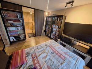 appartement 1650, vue imprenable sur la vallée, 50 m des pistes, 40 m2