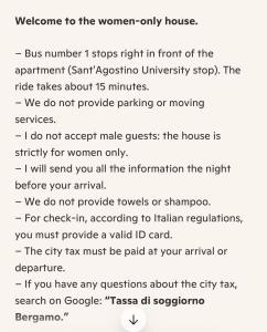 Just women solo donne non accetiamo gli uomi