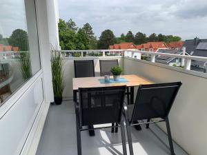 Strandleev - strandnahe Ferienwohnung inklusive Saisonstrandkorb mit 3 Schlafzimmern in Duhnen