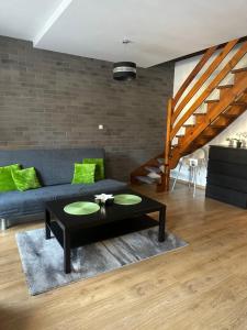 Szklarska Poręba dwupoziomowy, duży apartament z garażem i sauną