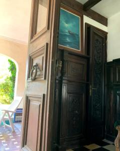 Excellent Chalet one block from the sea, side view of the sea