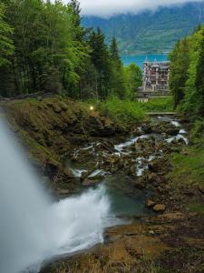 Bergchalet mit Panoramablick nahe Brienz