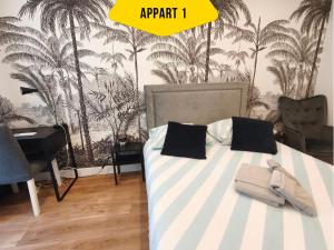 CASA REINE JEANNE- ideal groups & family -CENTRAL near train station - PARKING - New&CONFORT-AC