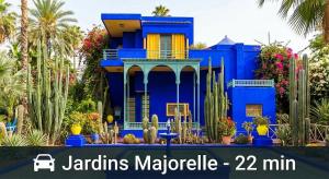 Family villa, private garden pool, Marrakesh