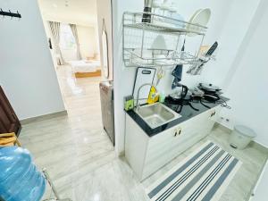 I Riverside B502 I Sky-high studio w nice view W kitchen