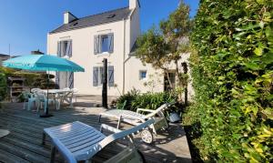 Maison Vue Mer proche Pointe du Raz Audierne Plouhinec Finistère