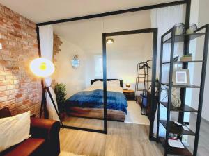 Modernes Industrial Studio Apartement
