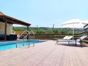 Villa Naiades Traditional Cretan Stone House with private Pool and Garden in Chania