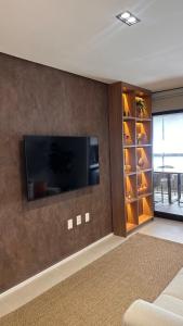 Apto 02 Quartos na Praia -Varanda Gourmet