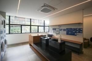 Studio completo, Excelemte localização, academia e coworkig