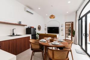 Chic and Stylish 2BR Villa with Wooden Accents