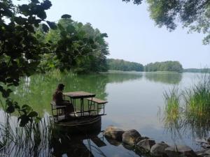 Pensjonacik w zaciszu nad jeziorem z sauną