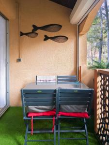 Le Souffle du Vivant, Studio pour 4 personnes avec piscine