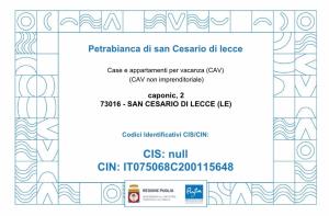 Petrabianca di San Cesario di Lecce