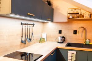 Stairs to heaven - attic apartment in the center of Brno