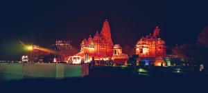 Bamboo A-Frame Camping at Khajuraho Farm Stay