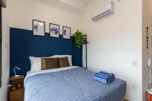 Studio completo a 200m do metro com ar condicionado piscina academia e lavanderia