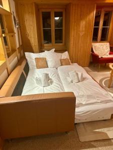 Lakeview Swiss Chalet with Hot Tub near Interlaken