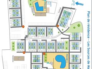 Appartement climatisé de 3 pièces avec piscine, terrasse et parking - Vallon-Pont-dArc - FR-1-382-54