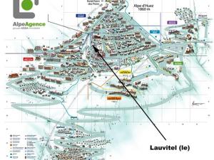 Alpe dHuez: 2 pièces, 4 pers, proche pistes, balcon, parking - FR-1-405-140